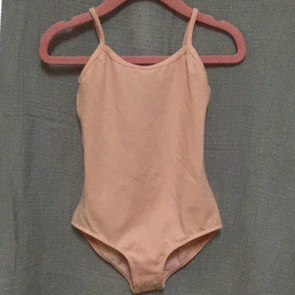 Bloch Leotard, soft pink, size 4-6, little girls
